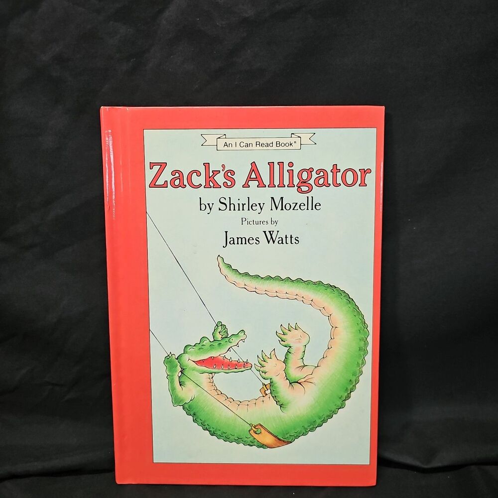 VINTAGE: ZACK'S ALLIGATOR by Shirley Mozelle and James Watts 1989 First Edition